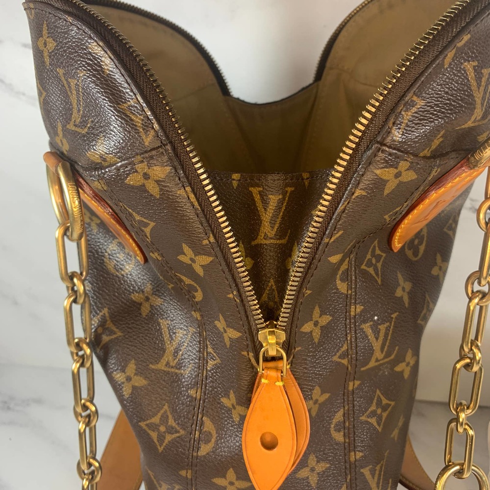 ❌❌LOUIS VUITTON Iconoclasts Bag Baby Punching Karl Lagerfeld Gold Chain Monogram - Picture 15 of 16